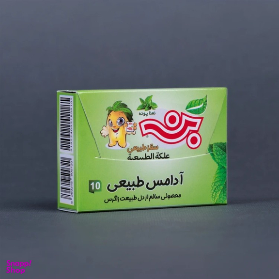 آدامس طبیعی بن طعم نعنا پونه مجموعه 12 عددی