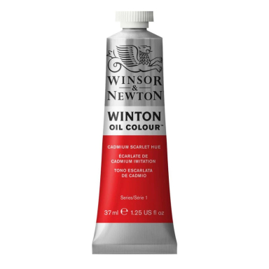 رنگ روغن وینزور اند نیوتن مدل cadmium scarlet hue شماره 107
