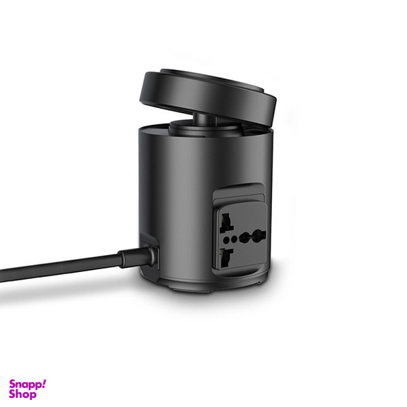 چند راهی برق و شارژر وایرلس مگ سیف پاورولوژی مدل MagSafe Power Hub PWCUQC014