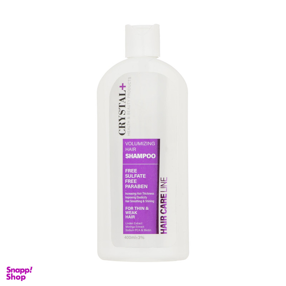 شامپو حجم دهنده مو کریستال مدل Hair Care Line حجم 400 میلی لیتر