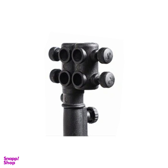 کیت تولید محتوا رینگ لایت مدل Sierra-320A به همراه سه پایه پاناسان 905M2 و میکروفون بی سیم K9