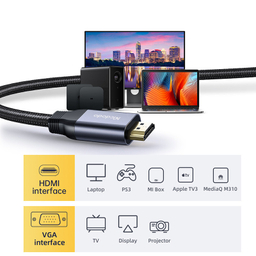 کابل HDMI به VGA مک دودو مدل CA-777 طول 2 متر