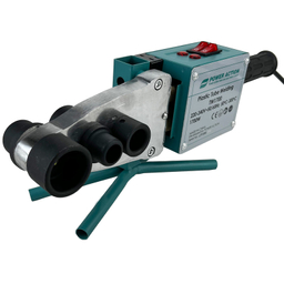 دستگاه جوش لوله پلیمری پاور اکشن مدل TW 1700 مجموعه 11 عددی