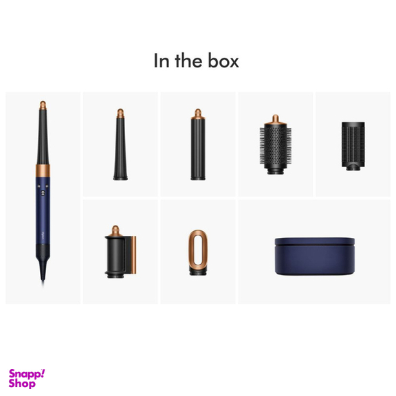 سشوار برس دار حالت دهنده دایسون مدل Airwrap id HS08 Straight+Wavy PBRC