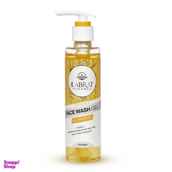 ژل شستشو صورت ایلابرت مدل ویتامین C حجم 210 میلی لیتر