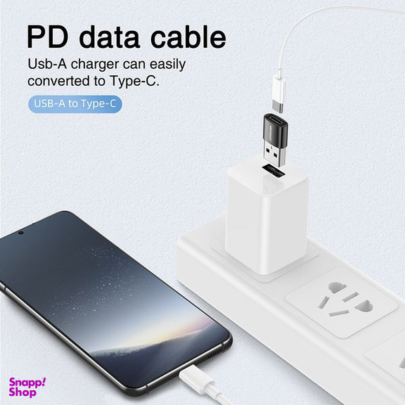 مبدل USB به USB-C جوی روم مدل S-H152 پک 2 عددی