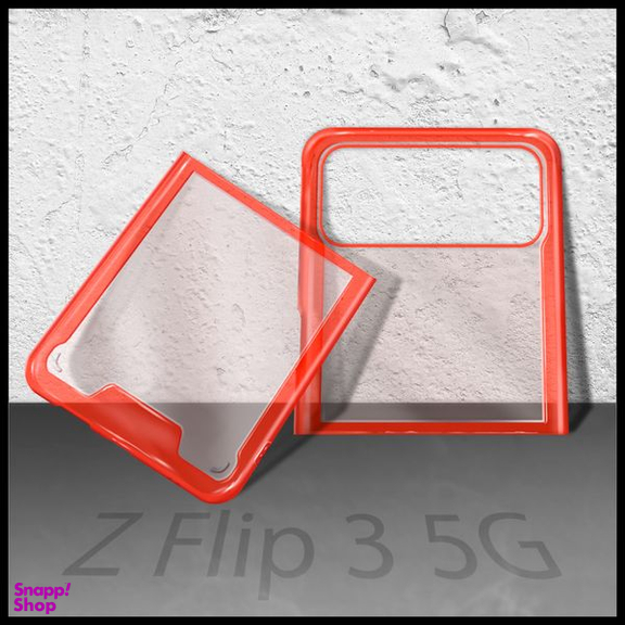 کاور فشن مدل clear مناسب برای گوشی موبایل سامسونگ Galaxy Z Flip3 5G