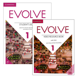 کتاب EVOLVE 1 اثر جمعی از نویسندگان انتشارات آرماندیس مجموعه 2 جلدی به همراه سی دی