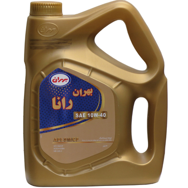 روغن موتور بهران مدل رانا 10W40-SM حجم 4 لیتر