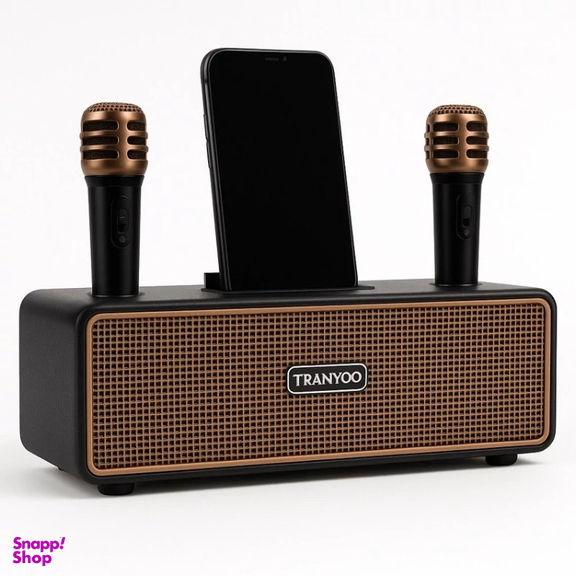 اسپیکر بلوتوثی قابل حمل ترانیو مدل BM22 به همراه میکروفون