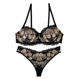 ست شورت و سوتین زنانه برتا کد 2420MZ رنگ مشکی