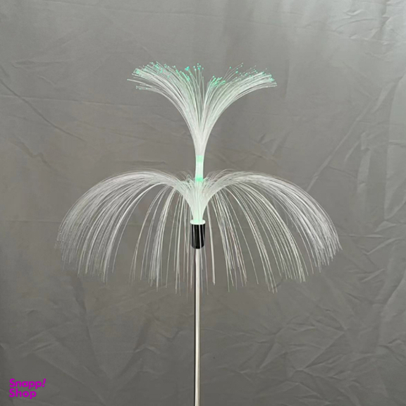 چراغ پارکی خورشیدی سولونیکس مدل قاصدک دو طبقه مجموعه 6 عددی