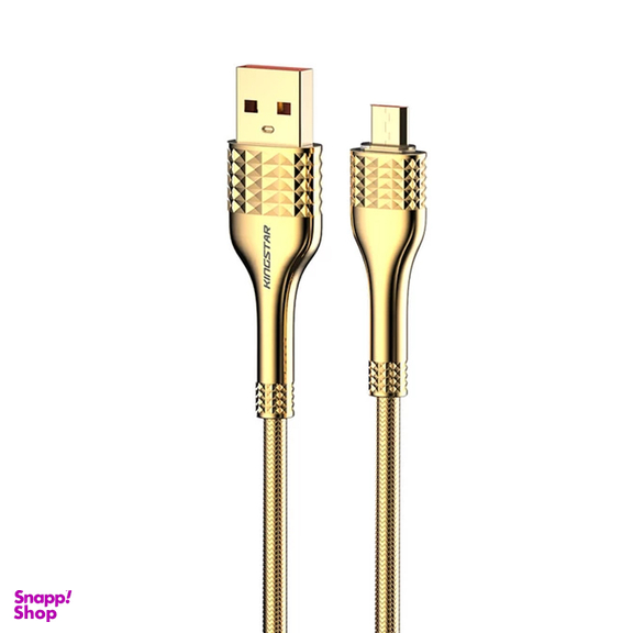 کابل تبدیل USB به MicroUSB کینگ استار مدل K210A طول 1 متر