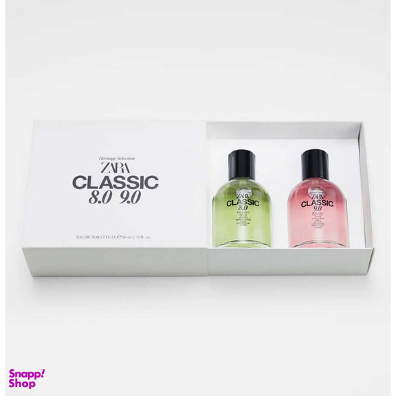 ادوتویلت مردانه زارا مدل Classic 8.0 & Classic 9.0 مجموعه 2 عددی