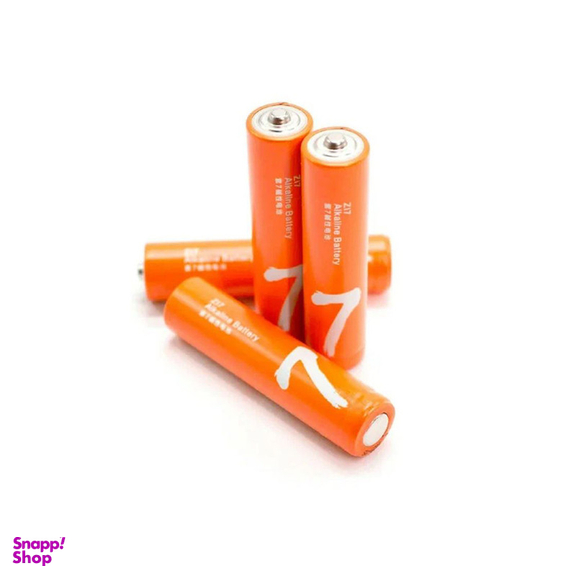 باتری نیم قلمی زد ام آی مدل ZI7 RAINBOW بسته 4 عددی