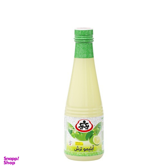 آبلیمو ترش یک و یک حجم 330 میلی لیتر