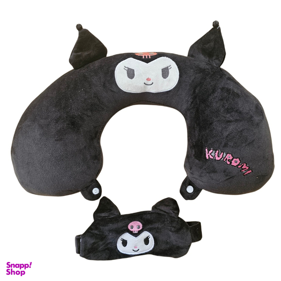 بالشت گردنی طرح کورومی کد 223 به همراه چشم بند کورومی