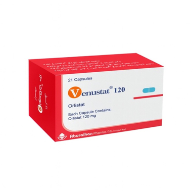 کپسول ارلیستات ونوستات ابوریحان بسته 21 عددی