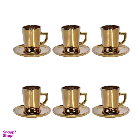 فنجان و نعلبکی کاوه مدل MARSHALL بسته 12 عددی