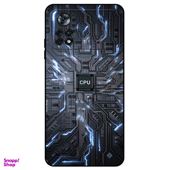 کاور گوشی موبایل مگافون طرح مدار مدل 8009 مناسب برای شیائومی Poco X4 Pro 5G