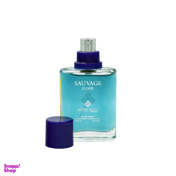 ادوپرفیوم مردانه وودی سنس مدل Sauvage Elixir