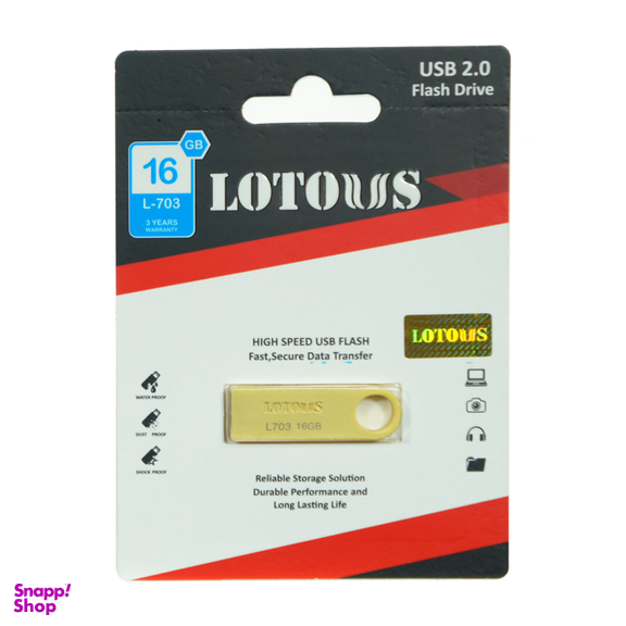 فلش مموری لوتوس مدل L703 ظرفیت 16 گیگابایت