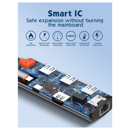 هاب 6 پورت Type-C الدینیو مدل DS-16H