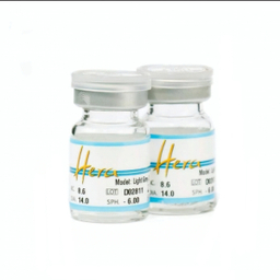 لنز رنگی سالانه هرا کد 15 رنگ قهوه‌ ای طبیعی