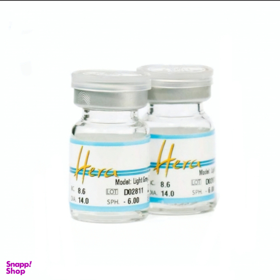 لنز رنگی سالانه هرا کد 15 رنگ قهوه‌ ای طبیعی