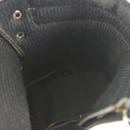 نیم بوت پسرانه طرح Caterpillar کد CT23 رنگ مشکی