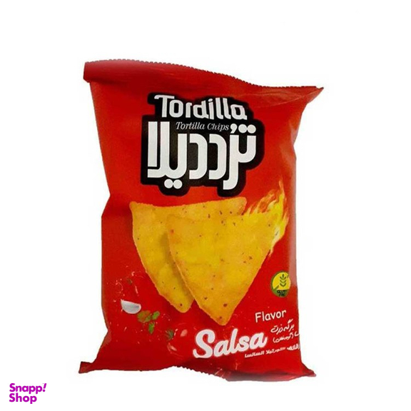 چیپس ذرت سالسا ترددیلا وزن 100 گرم