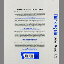 کتاب Think Again اثر Adam Grant انتشارات وایکینگ