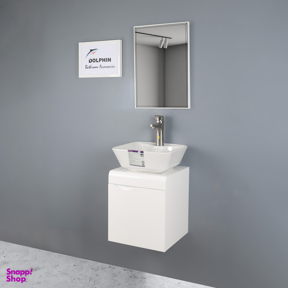 ست کابینت و روشویی دلفین مدل 4638-W
