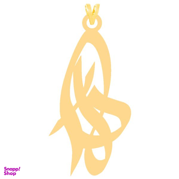 آویز گردنبند طلا 18 عیار زنانه کرابو طرح دلارا مدل Kr30010