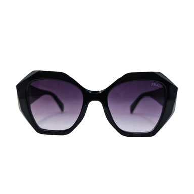 عینک آفتابی زنانه طرح پرادا مدل چند ضلعی