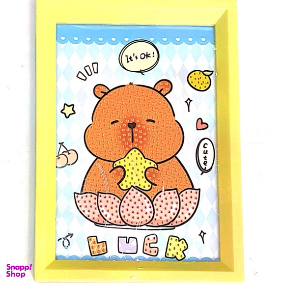 نقاشی الماسی طرح کاپی بارا مدل no01