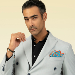 دستمال جیب مردانه گواپو طرح انار