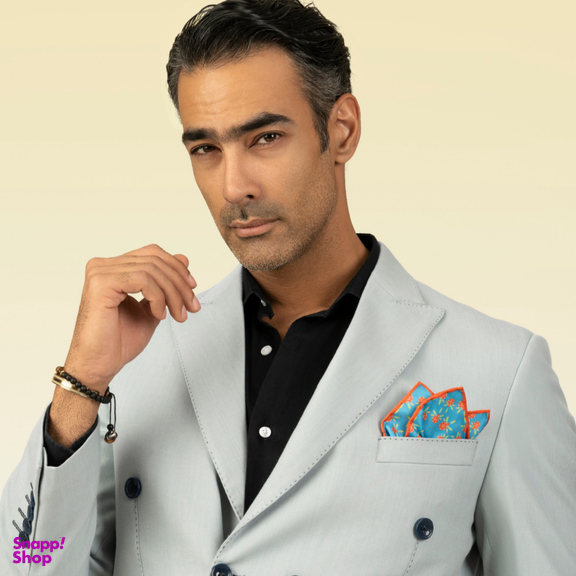 دستمال جیب مردانه گواپو طرح انار