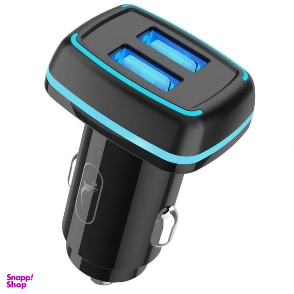 شارژر فندکی اسکای دلفین مدل SZ18T Dual-USB 15W به همراه کابل Type-C