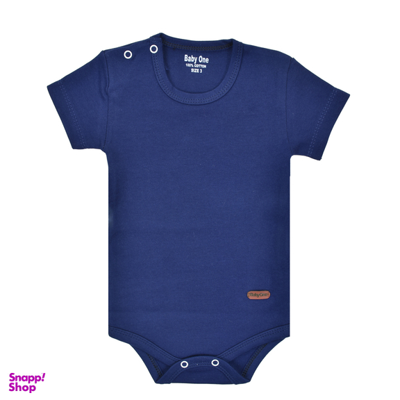 ست بادی آستین کوتاه و شلوار نوزادی بی بی وان کد 2