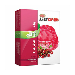 پودر ژله آلبالو هاتی کارا وزن 100 گرم