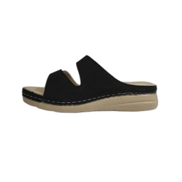 دمپایی طبی زنانه شهرام طب کد 8023 رنگ مشکی