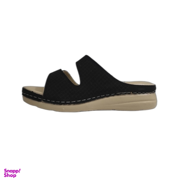 دمپایی طبی زنانه شهرام طب کد 8023 رنگ مشکی