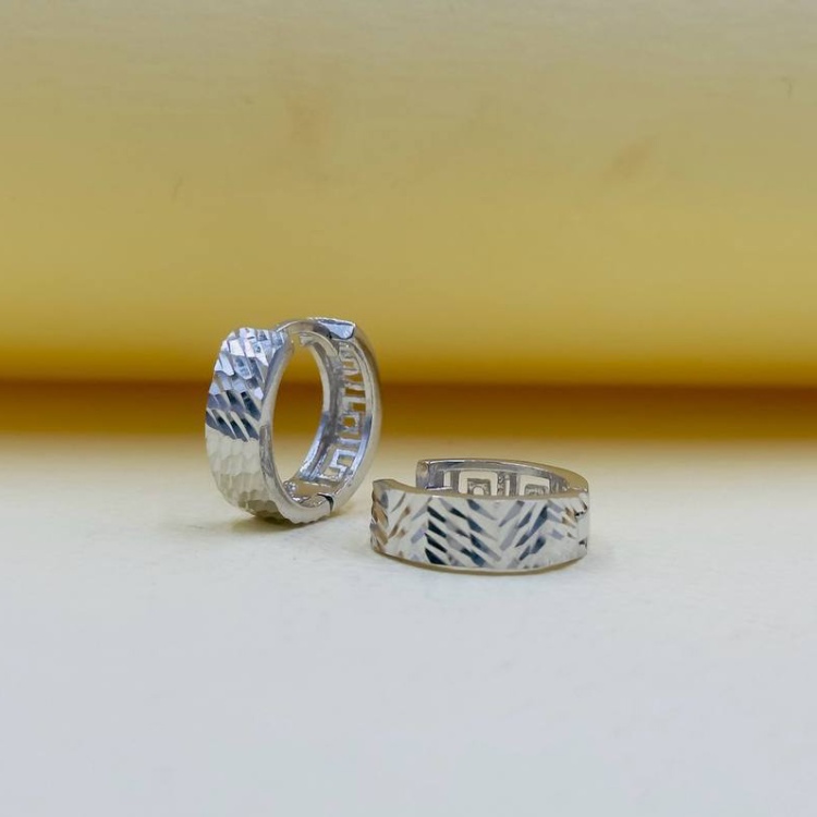 گوشواره نقره زنانه گیرا مدل امگا G0646