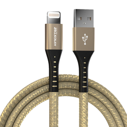 کابل تبدیل USB به لایتنینگ کینگ استار مدل K125i طول 120 سانتی‌متر
