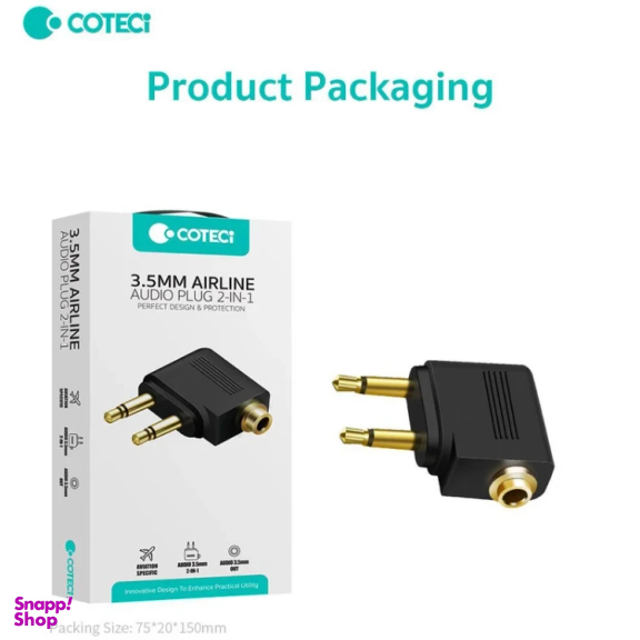 مبدل هدفون داخل هواپیما کوتتسی مدل 76001