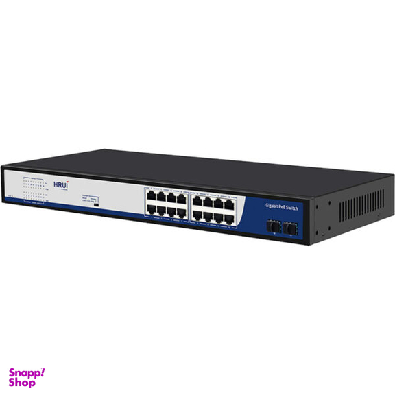 سوئیچ 16 پورت اچ آر یو آی مدل HR901-AFG-162S-300