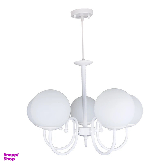 لوستر 5 شعله نورهام مدل مهتاب