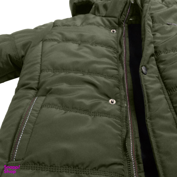 کاپشن مردانه مدل 1102 رنگ زیتونی