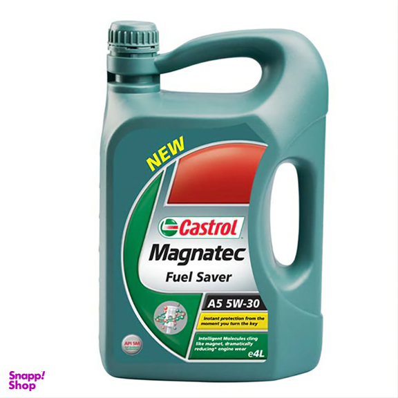 روغن موتور خودرو کاسترول مدل Magnatec Fuel Saver ظرفیت 4 لیتری 5W30